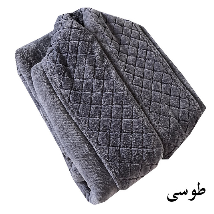 حوله تنپوش آقای کاریزما مدل یقه شطرنجی سایز 125