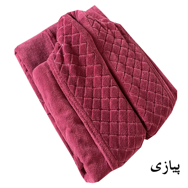 حوله تنپوش آقای کاریزما مدل یقه شطرنجی سایز 125