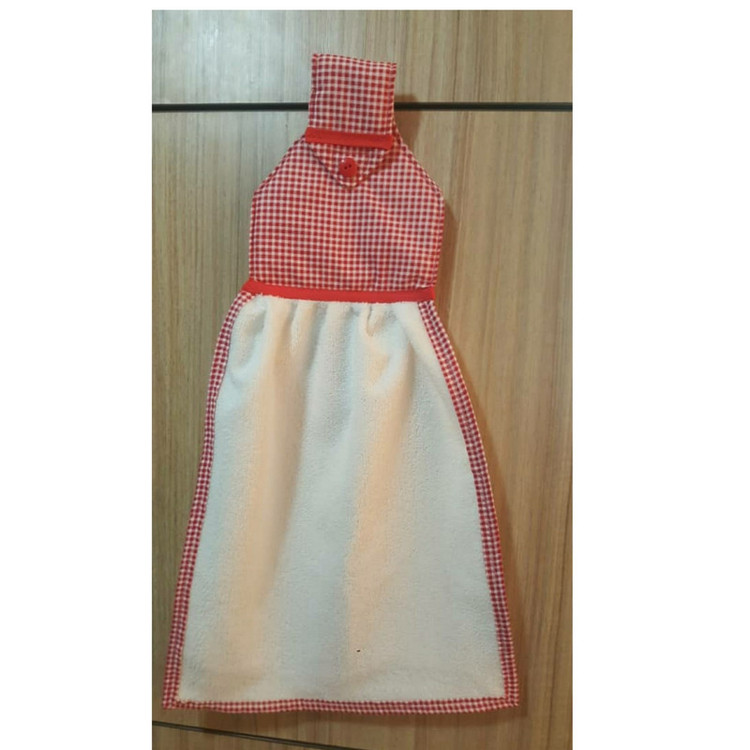 حوله اشپزخانه طرح چهارخونه کیفی کد 820 سایز 32×56 سانتی متر