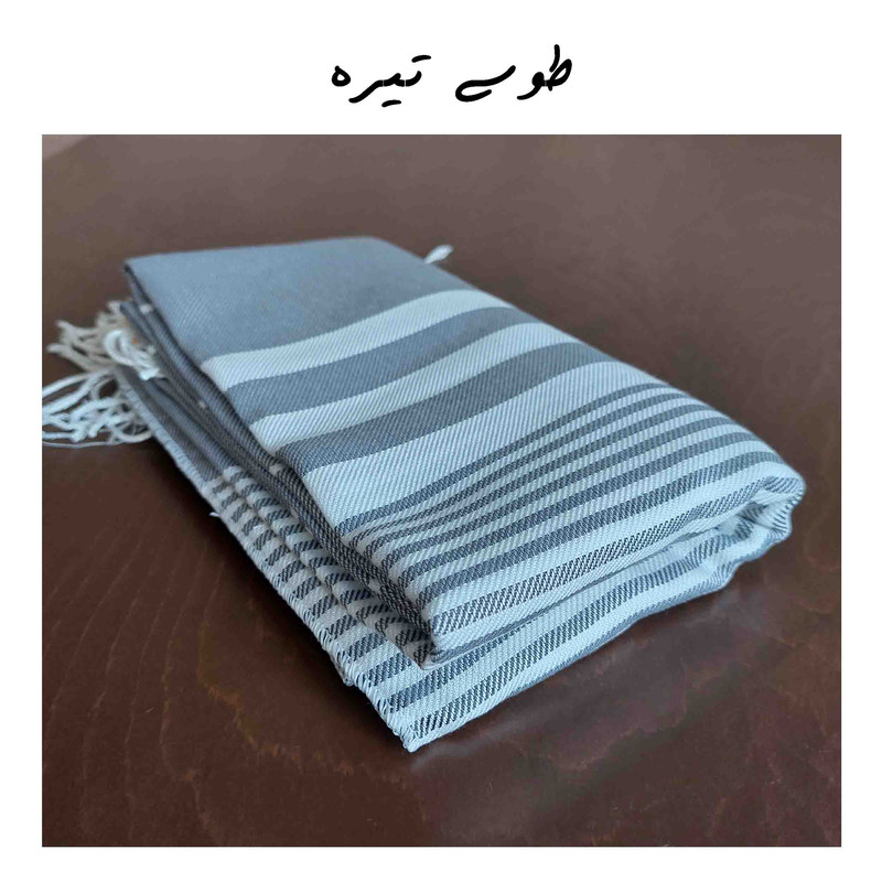حوله حمام مدل شیدا سایز 103×180 سانتی متر