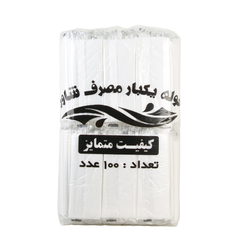 حوله یکبار مصرف شاور مدل 45G40*80 بسته 800 عددی