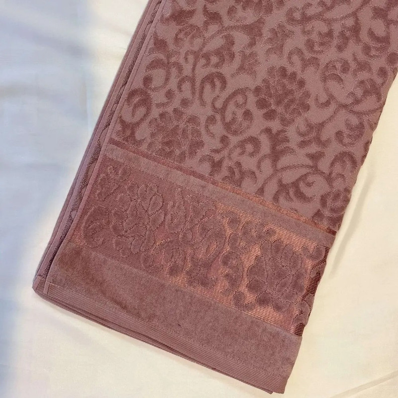 حوله استخری فاضل مدل گلسار سایز 65x140 سانتی متر