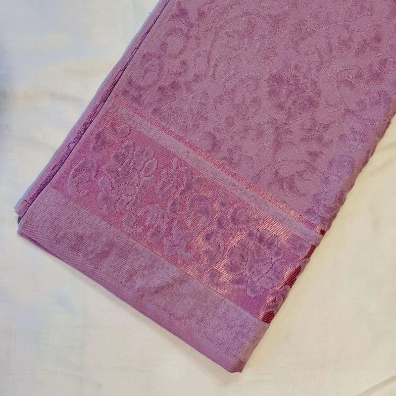 حوله استخری فاضل مدل گلسار سایز 65x140 سانتی متر