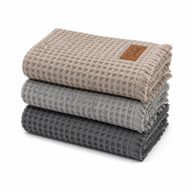 حوله استخری شاهسِر مدل Plaj سایز 90x150 سانتی متر