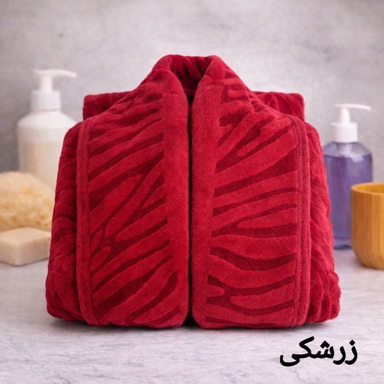 حوله پالتویی آقای کاریزما مدل موج سایز 125 سانتی متر مناسب محدوده قد 160 الی 185 سانتی متر