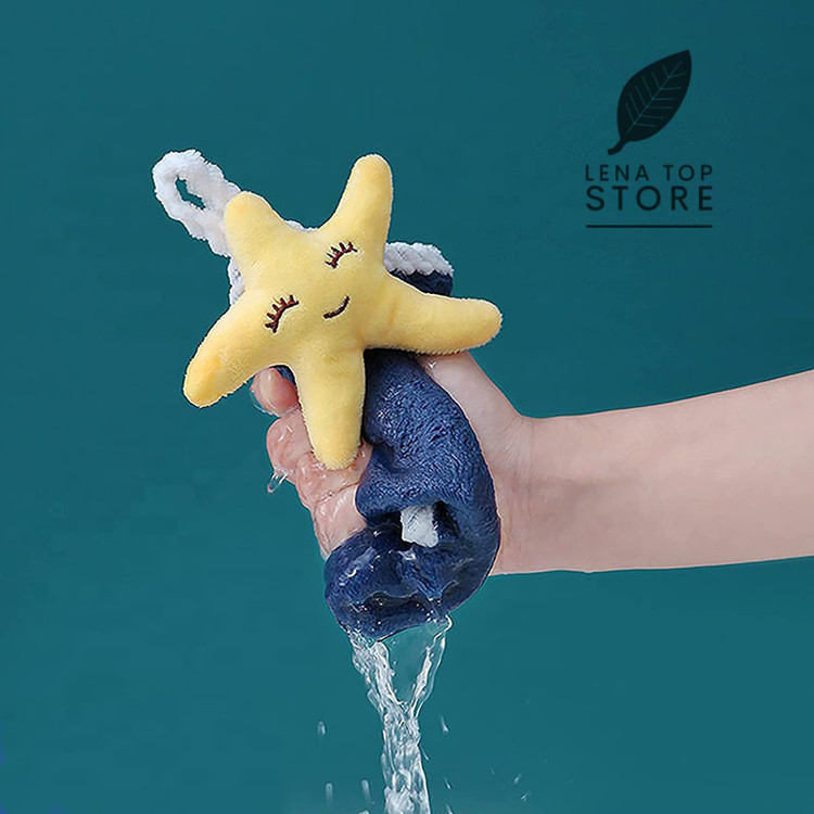 حوله دست و صورت مدل cute سایز 30x30 سانتی متر بسته 4 عددی