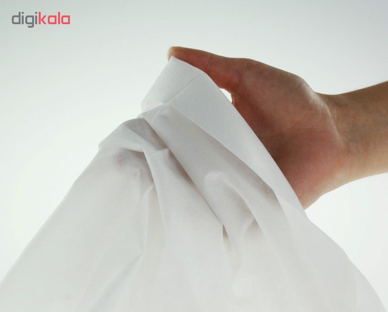 حوله یکبار مصرف یکتا بی بافت کد G40Plain سایز 40×75 سانتی متر بسته 50 عددی