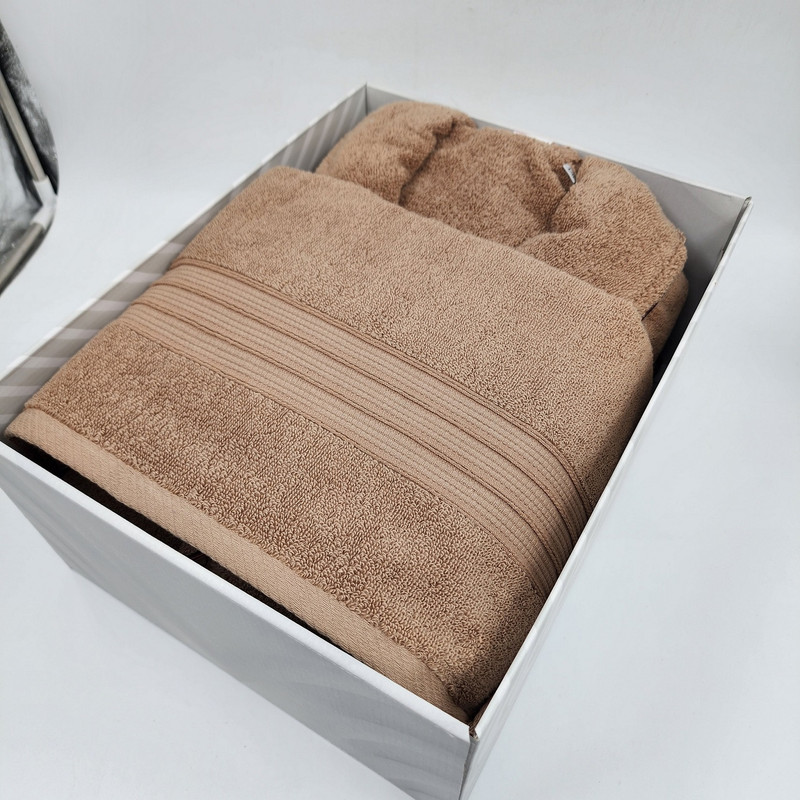حوله حمام کاتن باکس مدل Exclusive Bej سایز 115x70 سانتی متر