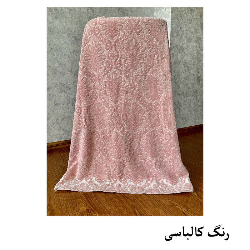 حوله حمام هنرمند مدل سلطنتی سایز 165x100 سانتی متر