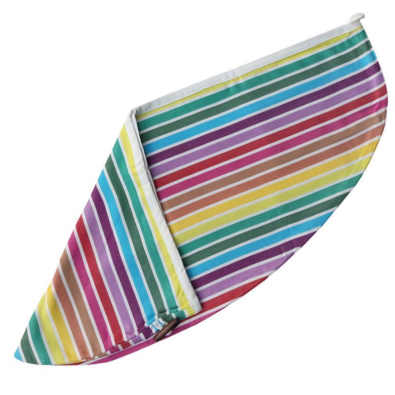 حوله کلاهی نساجی هنر یزد مدل دکمه rainbow سایز ۳۰×۶۲ سانتی متر
