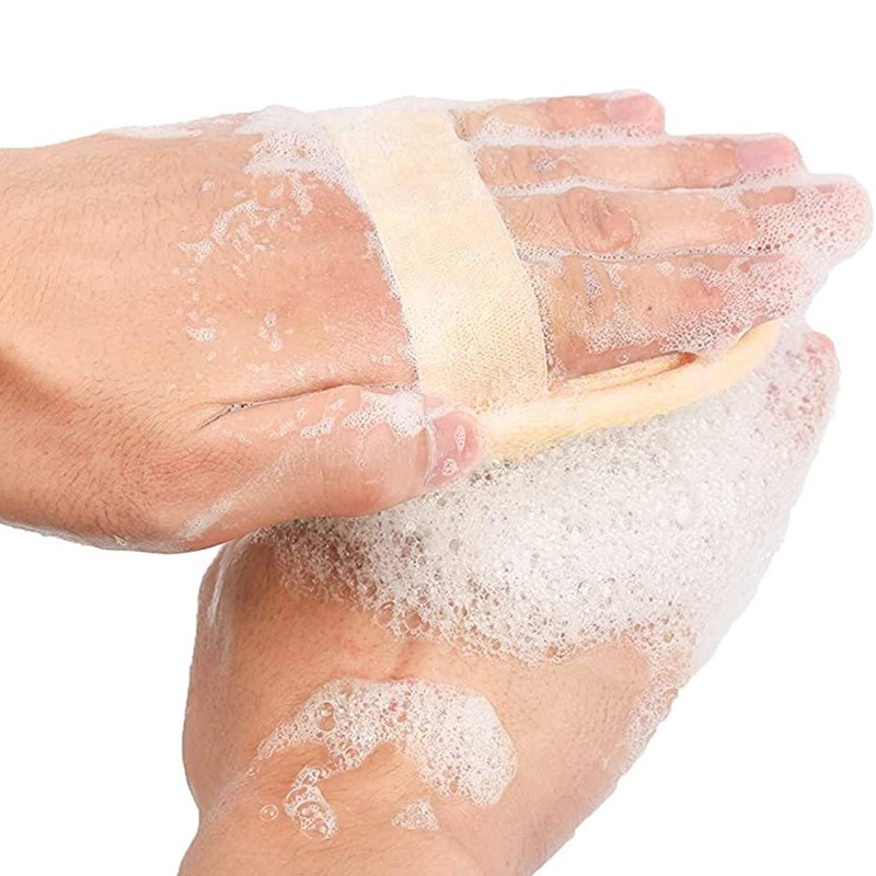 لیف حمام مدل لایه بردار طبیعی گیاه لوفا بسته 3 عددی