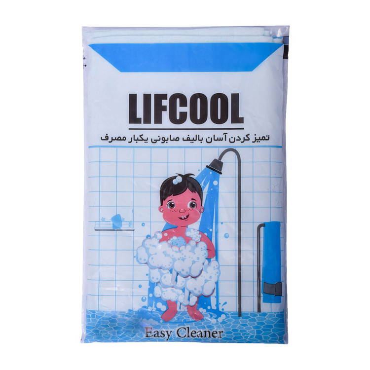 لیف دستکشی لیفکول مدل Eazy Cleaner یکبار مصرف بهداشتی بسته 10 عددی