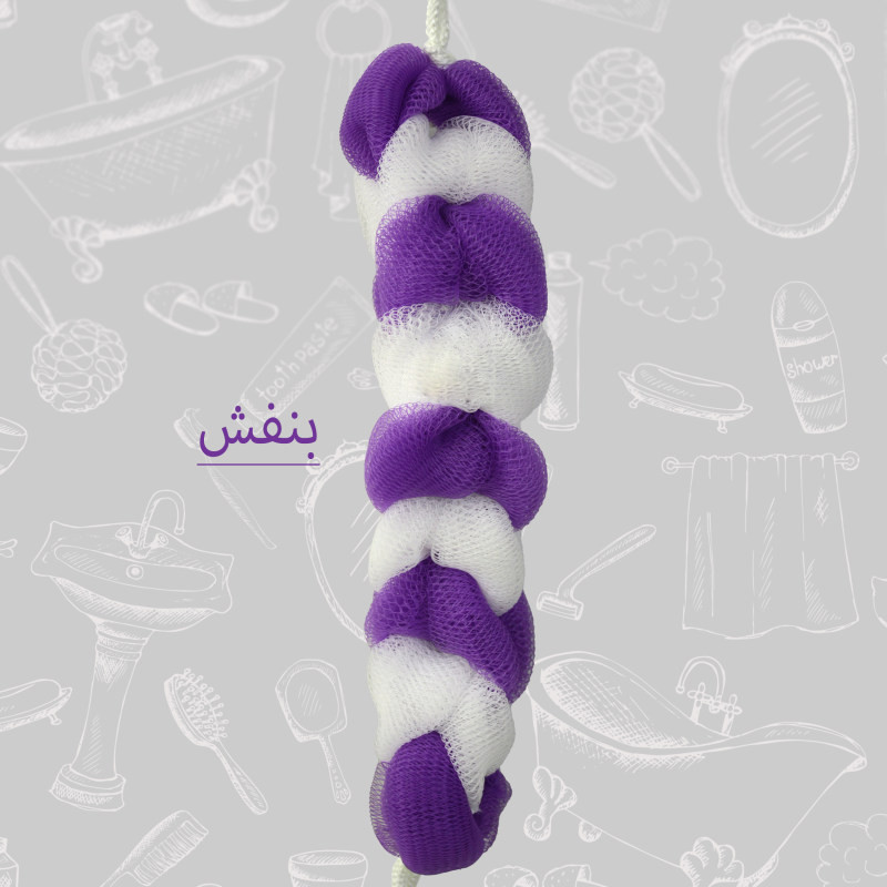 لیف حمام مدل گیسبافت YT-065