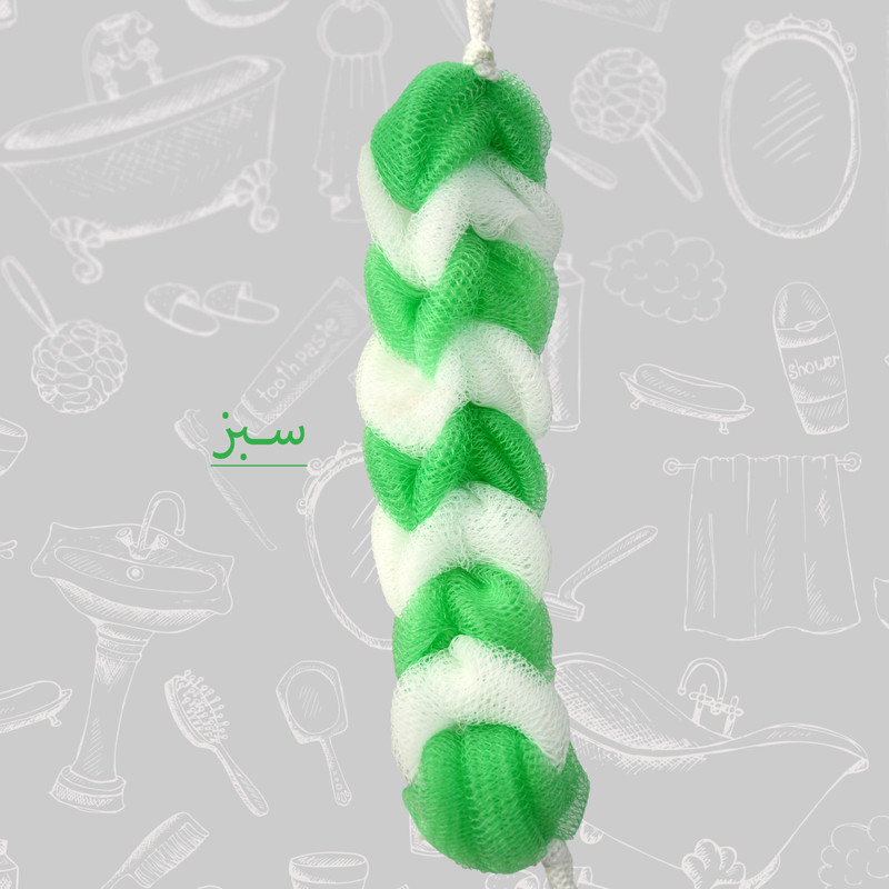لیف حمام مدل گیسبافت YT-065