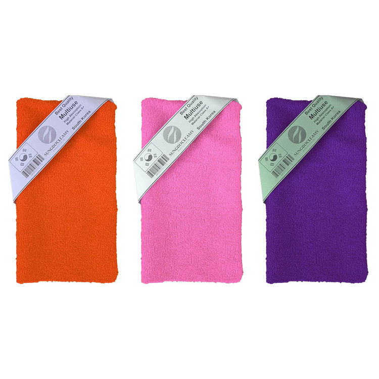 لیف حمام سانگبو کلایمی مدل Nano Soft مجموعه 3 عددی