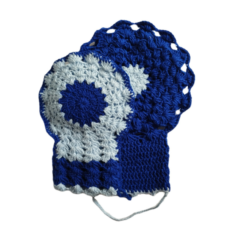 لیف حمام کدf3_567 مدل بافتنی مجموعه 2 عددی