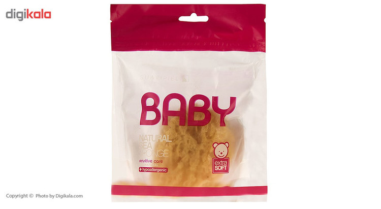 اسفنج شستشوی بدن سوآوی پیل سری Baby مدل Natural Sea