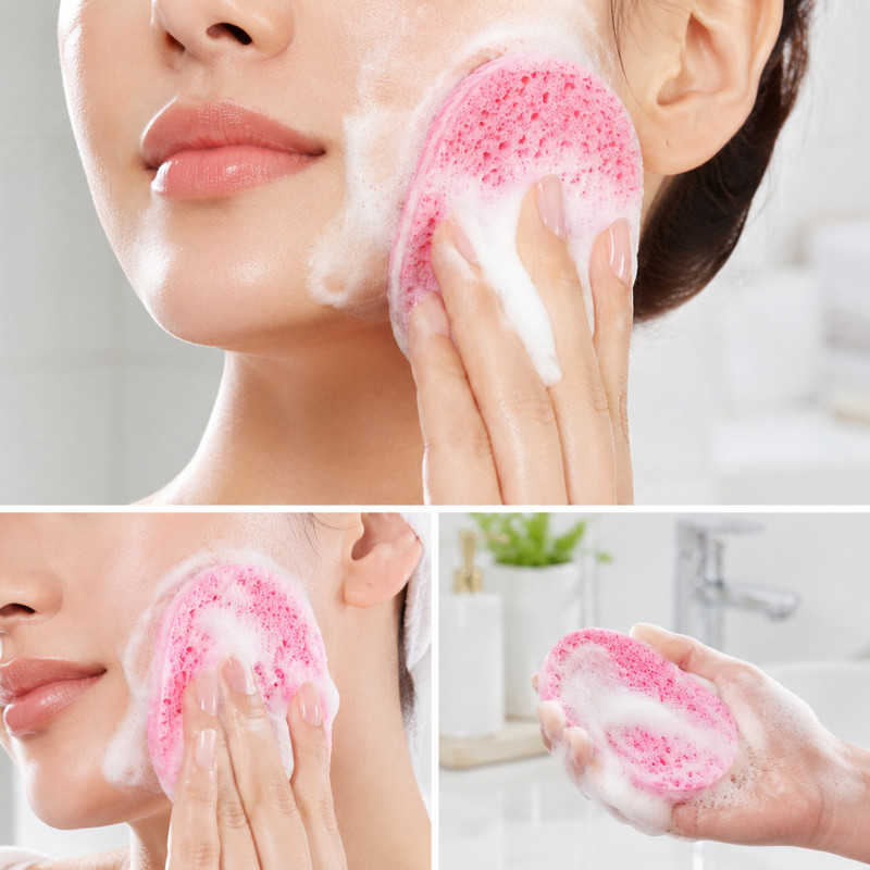 اسفنج شستشوی بدن سوتاپ مدل Soft Cleansing بسته 2 عددی