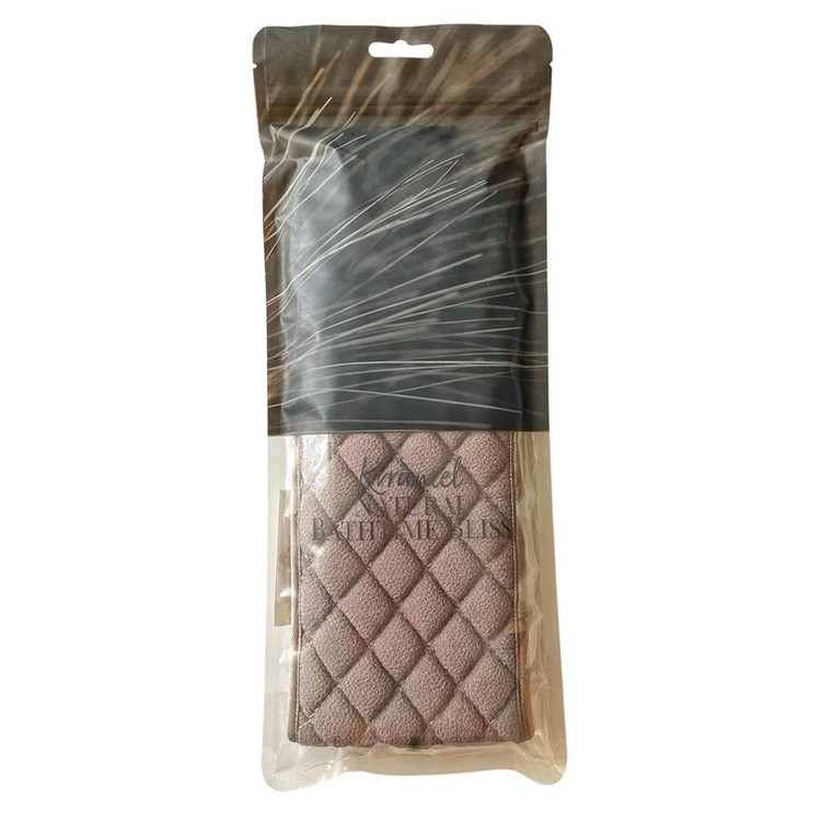 لیف حمام کارامل مدل ماساژ کد 77152 مجموعه 2 عددی