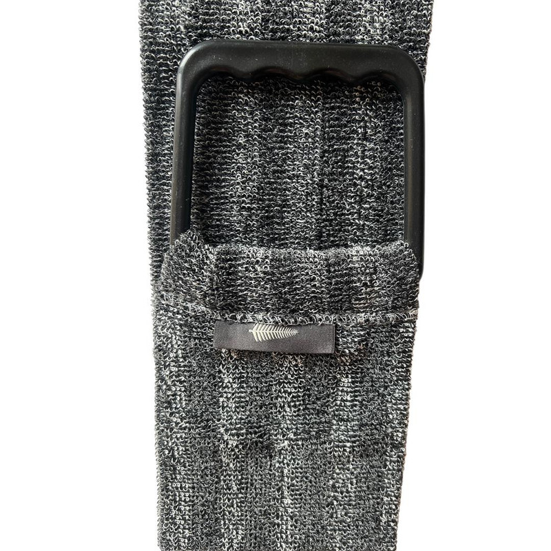 لیف حمام کارامل مدل پشت شور CARBONIZED BAMBOO GLOVE کد NX-0112