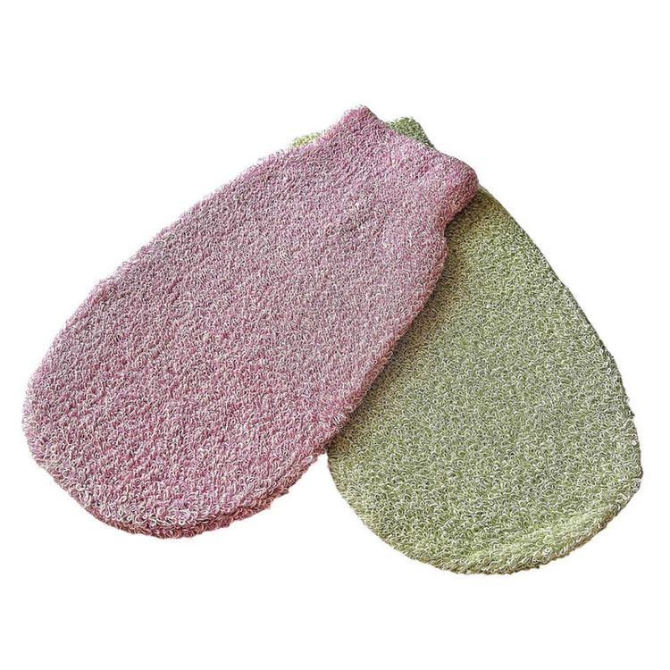 لیف دستکشی کارامل مدل BAMBOO SPA MITT کد NX-0372
