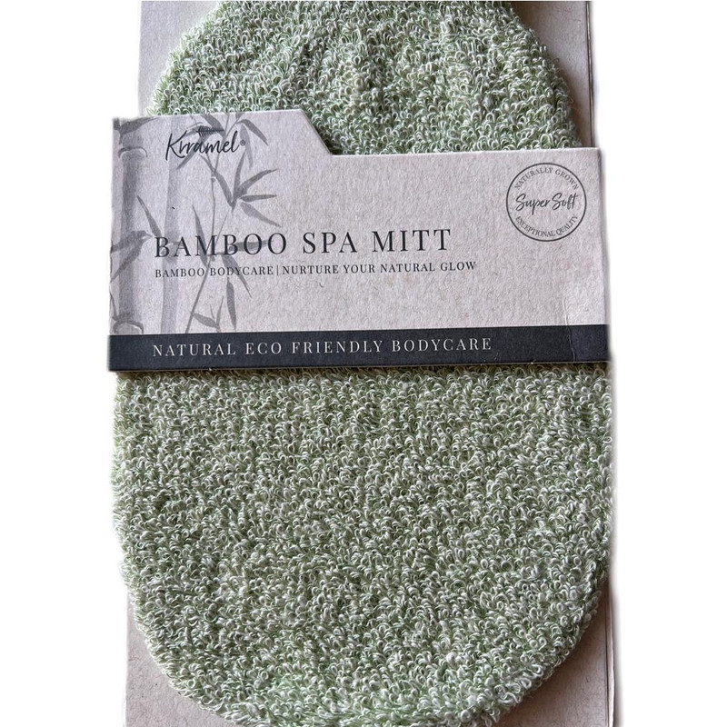 لیف دستکشی کارامل مدل BAMBOO SPA MITT کد NX-0372