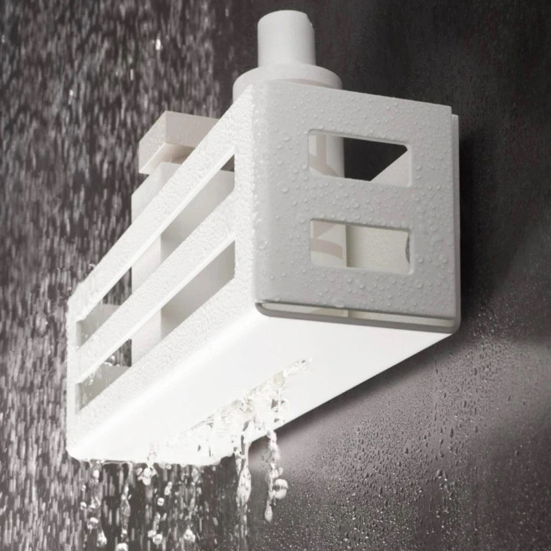 شلف و استند قفسه نگهدارنده حمام B102 بسته 2 عددی