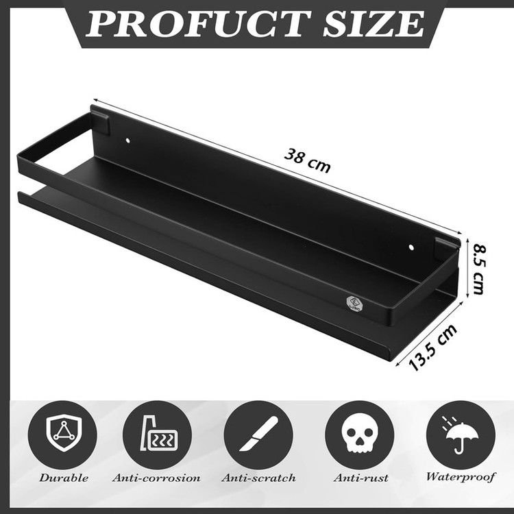 طبقه حمام لوبیک مدل metal بسته 2 عددی