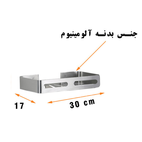 قفسه حمام مدل وسط تیبیکو کد L01