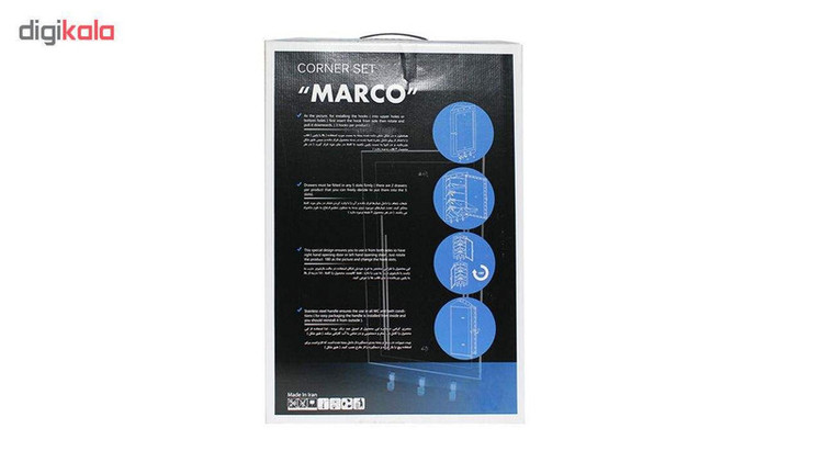کابینت حمام سنی پلاستیک مدل Marco