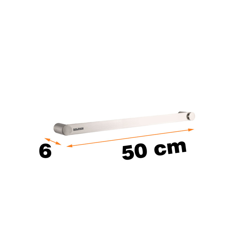 آویز حوله دلفین مدل 7230-L50-ss