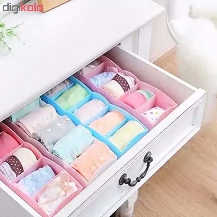 نظم دهنده کشو مدل Colorful بسته 3 عددی