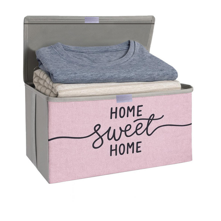 باکس لباس طرح لینن HOME SWEET HOME کد S1