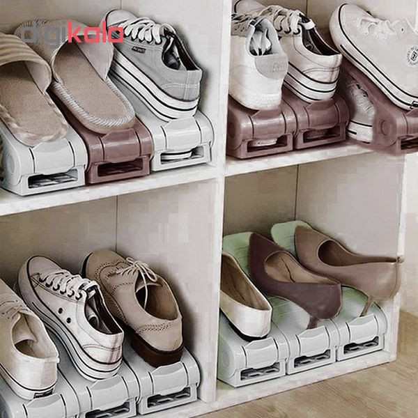 نگهدارنده و نظم دهنده کفش مدل SH202 بسته 2 عددی