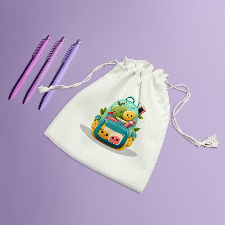 نظم دهنده خندالو مدل کوله پشتی مدرسه کد H1617-S