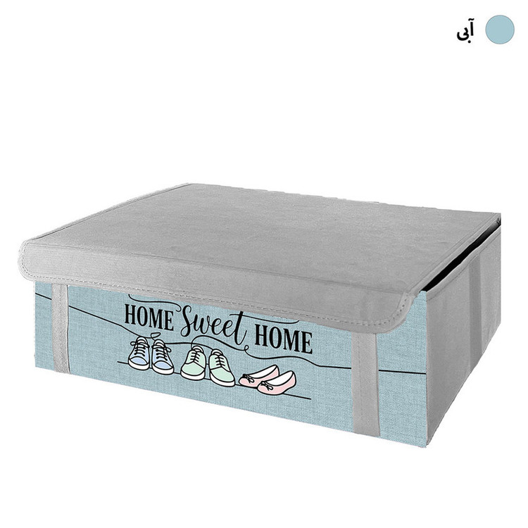 نظم دهنده کفش طرح لینن HOME SWEET HOME کد SH1
