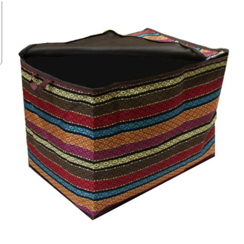 باکس نظم دهنده مدل کاور رختخواب طرح جاجیم ۱۲