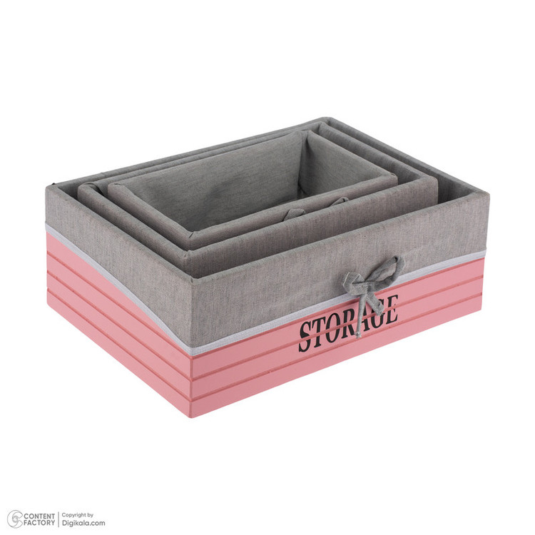 باکس نظم دهنده مدل STORGE مجموعه 3 عددی