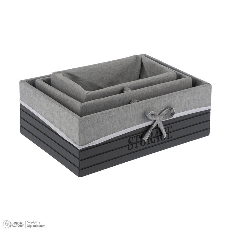باکس نظم دهنده مدل STORGE مجموعه 3 عددی