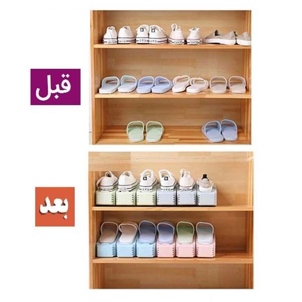 نظم دهنده کفش مرسه مدل 91402 K.B.S مجموعه 4 عددی