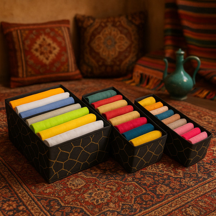 باکس نظم دهنده ارگانو مدل Elegant M بسته 6 عددی