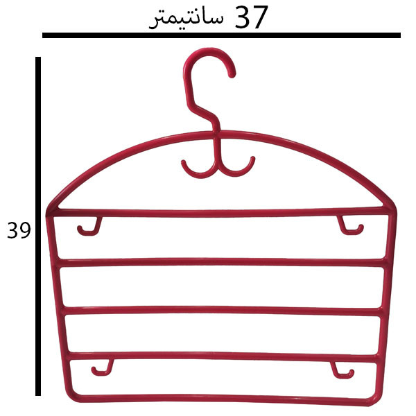 آویز لباس مدل شال و روسری کد ST15