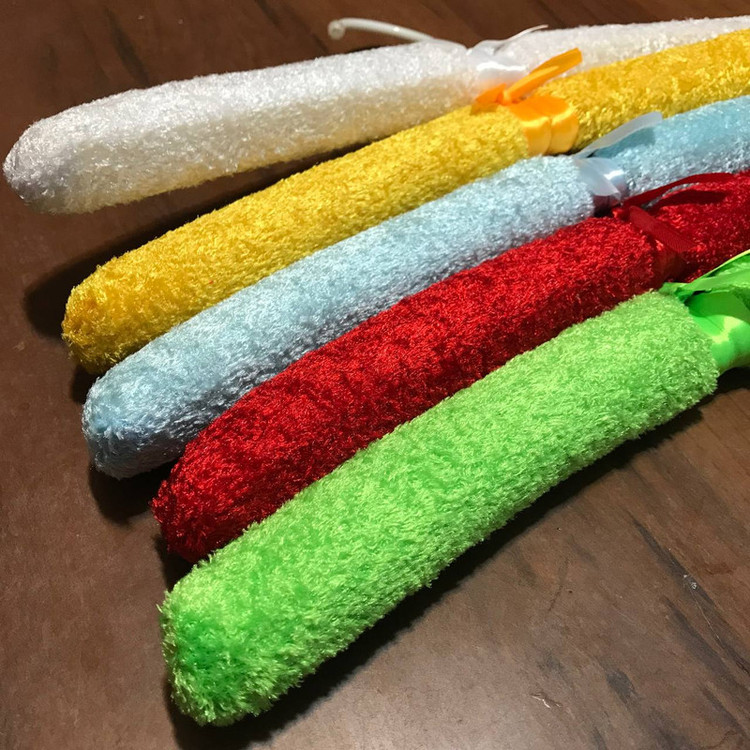چوب لباسی مدل فانتزی طرح حوله ای بسته 5 عددی