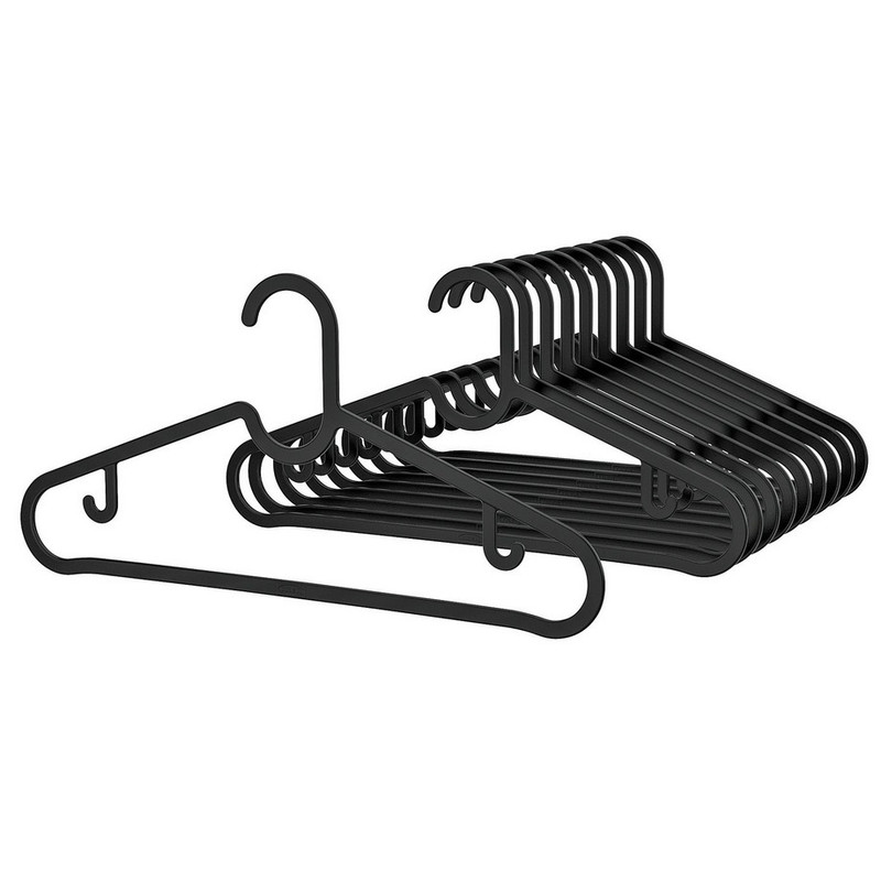 چوب لباسی ایکیا مدل SPRUTTIG کد 16931 بسته 10 عددی