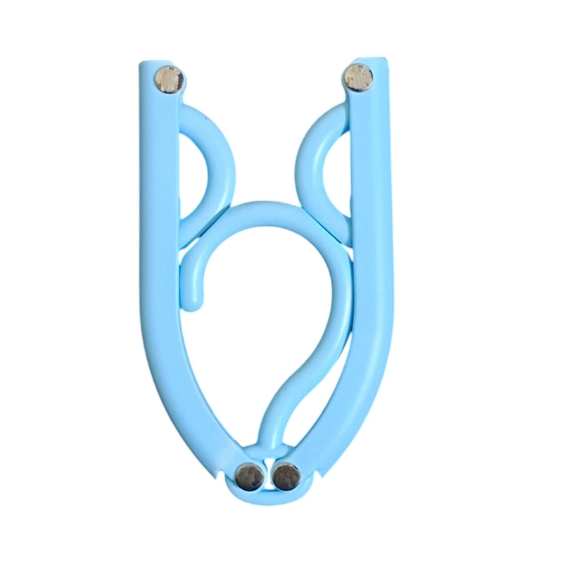 چوب لباسی اچ ام مدل تاشو کد HM6 بسته 6 عددی