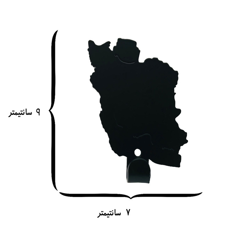 آویز لباس مدل ایران مجموعه 3 عددی