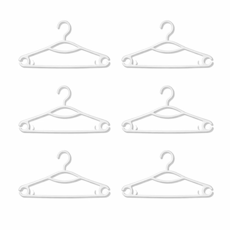 چوب لباسی مدل بزرگسال کد CH005 مجموعه 6 عددی