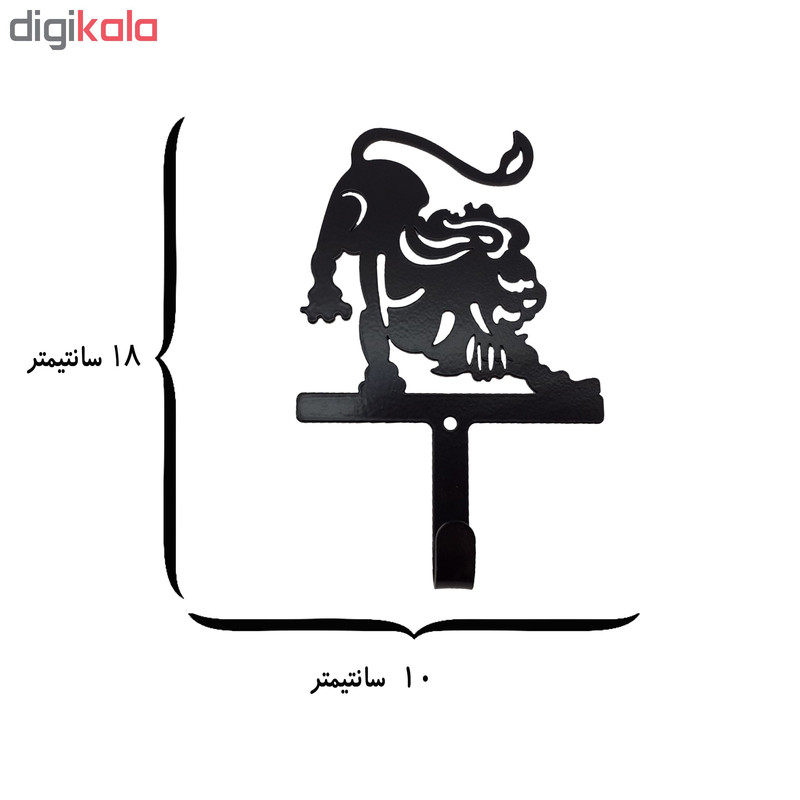 آویز لباس طرح مرداد کد KMA94