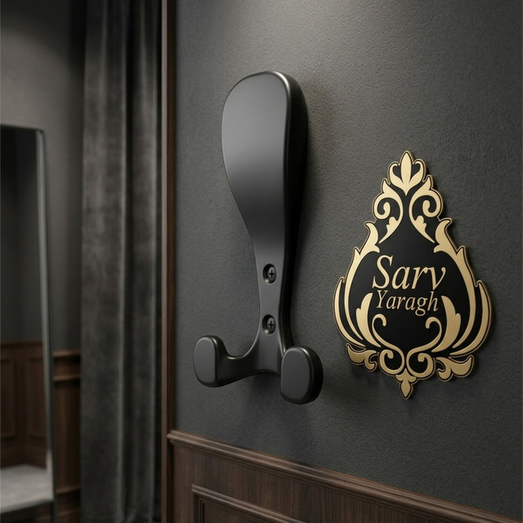آویز لباس سرو مدل مکعبی بسته 3 عددی