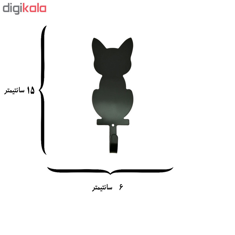 آویز لباس طرح پیشی 2 کد KMA2